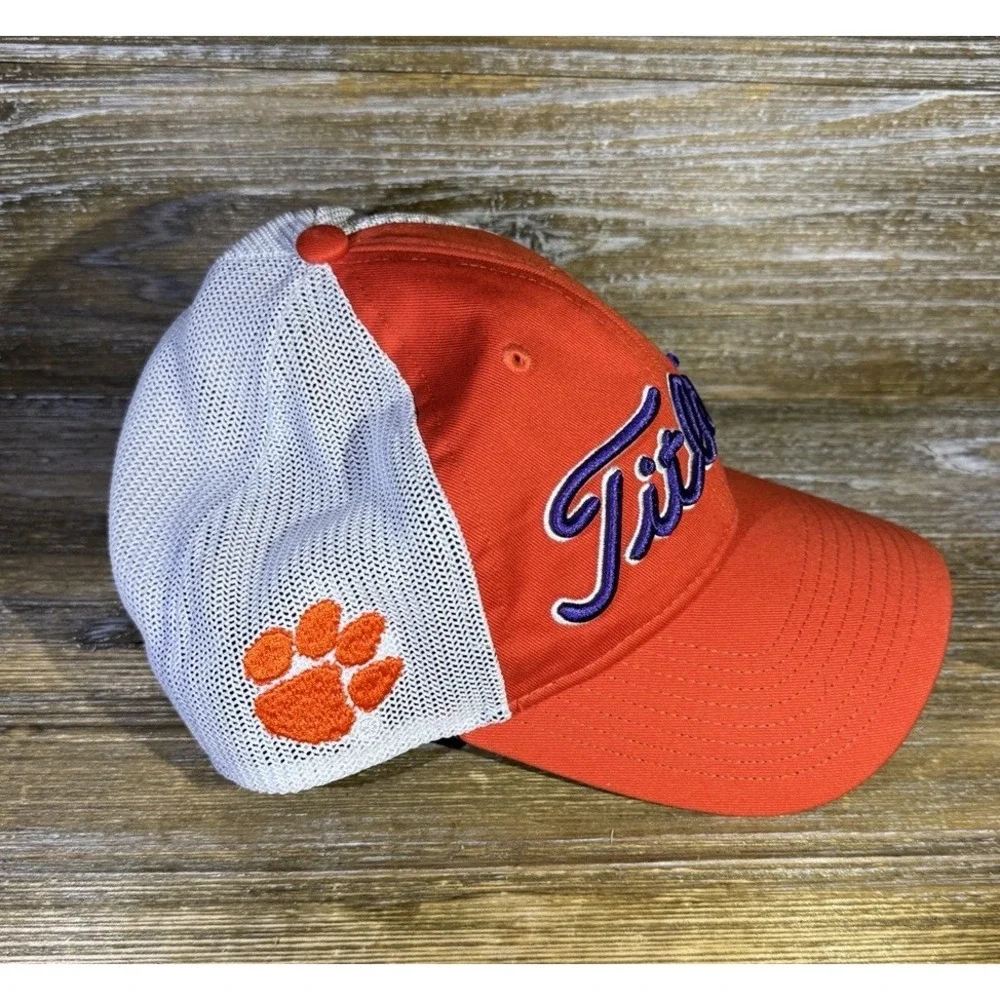Titleist Clemson Tigers '47 Brand Golf NCAA Trucker SnapBack Hat Cap NWOT
